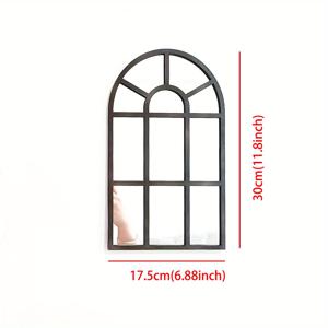 TEMU 빈티지 창의적인 홈 아치 장식 벽 거울