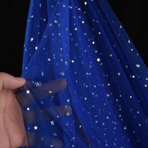 TEMU 59인치 x2야드 (총 118인치) 프리컷 시퀸 튤 원단 롤 - 반짝이는 별 & 달 시퀸, 웨딩, 생일, 크리스마스 파티 장식, 투투 스커트, 플로럴 아레인지먼트용 - DIY 공예 및 특별 이벤트, 페스티브 소재, 핸드워시 전용