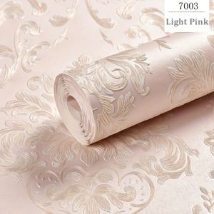 TEMU 오프화이트 궁전 스타일의 3D 엠보싱 유럽 스타일 벽지 롤, 간편한 필앤스틱 부착 설치, 침실 및 거실 TV 배경 벽, 홈 데코에 적합