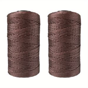 TEMU 2개입 200g DIY 지갑 만들기 실 혼합 세트, 여름 모자, 쿠션, 핸드백 제작에 적합, 초보자를 위한 DIY 프로젝트용