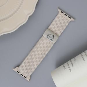 TEMU 애플 워치 밴드 시리즈 10/9/8/7/6/5/4/3/Se/2세대/Ultra/2, 개 패턴 자석 브레이드 스포츠 팔찌, for Iwatch 밴드 여성/남성 40Mm/42Mm/41Mm/38Mm/44Mm/46Mm/45Mm/49Mm, 스마트 워치 액세서리|남자팔찌