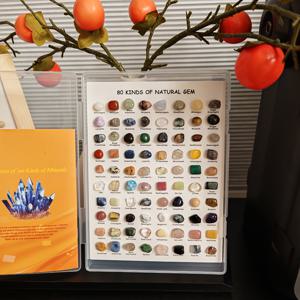 TEMU 80가지의 미네랄 표본과 100가지의 미네랄 그림은 , 아게이트, 플루오린이트, 스톤, 오비디언 등을 포함한 미네랄에 대한 더 나은 이해를 제공합니다. 크리스마스, 발렌타인데이, 생일 선물로 매우 좋습니다.