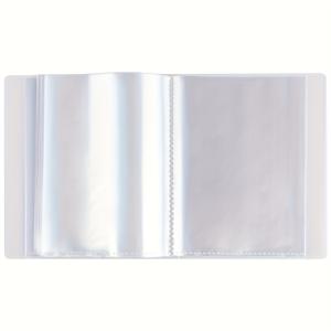 TEMU 1-바이너드 클리어 포토 앨범 정리함 - 스크랩북, 스탬프 수집, 엽서용 60 카드 슬롯, 투명 페이지 - 바이너드 클립/링 호환 가능 - 내구성 강한 구조, 홈 오피스 크래프트룸 정리, 엽서 보관용 액세서리