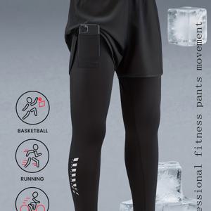 TEMU 남성 & 여성용 빠른 건조 운동 바지 - 사이드 포켓, 미끄럼 방지 그립, 트레이닝 및 사이클링을 위한 경량 체육관 러닝 팬츠, 사계절 성능 피트니스 바지 (블랙/), 워크아웃 레깅스, 스포츠 액티브웨어, 슬림한 스포츠웨어, 내구성 있는 스포츠 의류, 트레이닝 기어, 통기성 소재, 스포츠 레깅스, 활동적인 라이프스타일