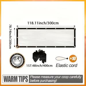 TEMU 내구성 있는 플라스틱 닭장 - 3-4마리 암탉 및 병아리를 위한 방수 야외 가금류 쉼터, 통풍망 설계, 포식자 방지 디자인, 쉬운 조립, 가금사육자를 위한 이상적인 선물