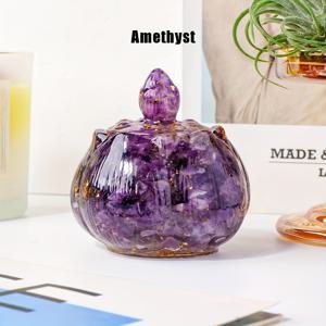 TEMU 천연 크리스탈석 및 레진으로 제작된 수제 연꽃 꽃잎 모양 상자 (뚜껑 포함). 보석 진열, 보관, 장식품으로 사용 가능하며, 연꽃 받침대와 볼이 함께 제공되어 보물 보관함 및 홈 데코 공예품으로 활용 가능합니다.