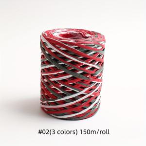 TEMU 선물 포장용 천연 라피아, 공예 부케, 정원 가꾸기 및 DIY 생동감 혼합 색상 - 크리스마스 장식, 소원, 꽃 배치에 적합한 고품질 짠 라피아