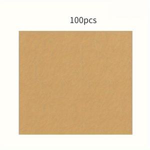 TEMU 100장 8x8인치 사각 천연 수제 종이, 오일 흡수 베이킹 페이퍼, 샌드위치, 바비큐, 바구니 라이너용 사전 절단, 크리스마스에 가장 적합, 추수감사절에 완벽