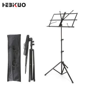 TEMU 접이식 악보대 - 블랙 클립 및 휴대용 가방 포함, 가볍고 휴대하기 쉬운 안정적인 지지대, 음악 학습에 필수