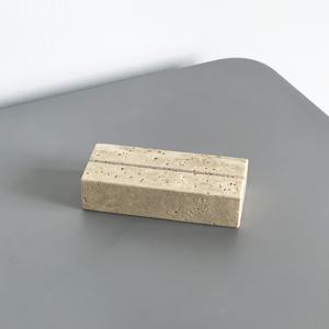 TEMU 천연 대리석 사진 프레임, 돌 명함 홀더, 구멍이 있는 돌 명함 홀더, 사진 클립, 메모 클립, 대리석 사진 베이스, 두꺼운 돌 공예, 가정, 사무실, 쇼핑몰, 커피숍, 고급 선물에 적합