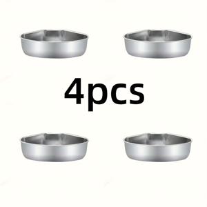 TEMU 4개 세트 스테인리스 스틸 쌓기 가능한 찜통 트레이 - 밥솥, 찌개용, 다중 칸막이 설계 - 식기세척기 사용 가능, 공간 절약형 디자인, 홈 쉐프 및 레스토랑 주방용품, 고품질 주방 액세서리|밥솥