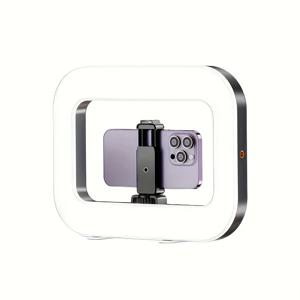 TEMU 호투 전자기기 스마트폰 카메라 마운트, 핸드헬드 링 셀카 조명 키트, 내장 8000mAh 배터리 LED 모바일 비디오 스태빌라이저, 스마트폰 필 라이트, 영상 촬영 및 메이크업용