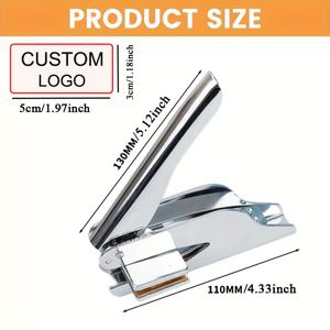 TEMU 새로운!! 맞춤형 직사각형 주소 엠보서, 3X5Cm 개인 맞춤 직사각형 로고 도서관 엠보싱 스탬프, 맞춤 웨딩 씰 엠보서, 비즈니스 엠보서 도구, 크리스마스 선물, 책 엠보서 스탬프