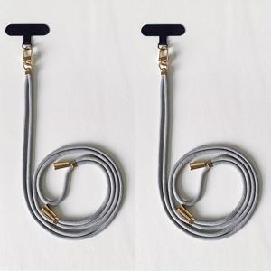 TEMU 골든톤 버클이 달린 조절 가능한 폰 스트랩 - 남녀공용 내구성 폴리에스터 목걸이 & 어깨끈, 핸즈프리 크로스바디 폰 홀더, 다양한 색상 옵션, 안전한 폰 부착|핸드폰스트랩