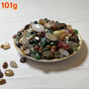 TEMU 41/61/101G 천연 멀티컬러 조개돌 - 광택 처리된 반투명 빗방울 모양 조약돌, 수족관 장식, 다육이 화분, 식물 장식, 천연 장식 및 꽃병 장식에 적합하며, 돌 애호가를 위한 이상적인 선물입니다.