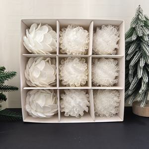 TEMU 새로운 크리스마스 트리 장식품, 고급 선물 상자 포장, 9개 세트/단일 볼 8cm, 크리스마스 트리 장식에 적합, 생일 파티, 모임 및 축제 장식용 걸이 장식품, 크리스마스 사용에 완벽함. 크리스마스 장식품, 홈용 크리스마스 장식품, 크리스마스 파티 장식품, 크리스마스 장식품