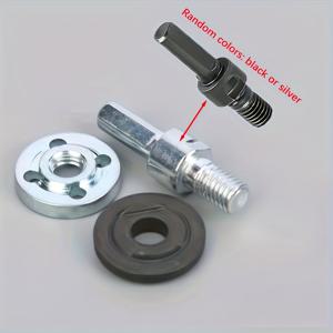 TEMU 3개/세트 앵글 그라인더 전환 어댑터 키트, 수동-전기 변환용 다기능 공구 어댑터