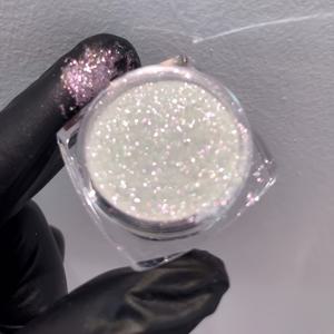 TEMU 화이트 글리터 핑크 라이트 플래시 마이카 쉬머 파우더, 아트 재료, 슬라임 만들기, 반짝이는 효과, 고광택 플레이크, 루미너스 파우더, 장식용 파우더, 쉬머 먼지, 취미 애호가 및 공예 매니아