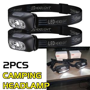 TEMU 2개 캠핑 미니 헤드라이트, 2가지 조명 모드, 각도 조절 가능, USB 충전식 비상 작업등, 여행, 스포츠 모임, 비상 조명 플래시, 캠핑 조명, 야외 작업등, 조절 가능한 헤드램프, USB 전원 헤드램프, 세련된 헤드라이트, 아웃도어 장비, 장시간 조명, 신뢰할 수 있는 성능, 스포츠 팬, 아웃도어 애호가용|캠핑선풍기