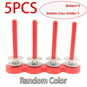 TEMU 튼튼한 자석 베이스가 특징인 재봉틀 실 스풀용 자석 홀더 5개 세트 - 재봉틀, 공예 및 뜨개질을 위한 공간 절약을 위한 내구성 있는 정리함 - 재봉 액세서리, 기계 액세서리 포함