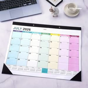 TEMU 18개월 가족 플래너 | 벽걸이/데스크탑 겸용 + 탈부착 필름 & 귀여운 스티커 포함 - 고화질, 퇴색 방지, 규율 관리, 리노베이션, 일상 노트에 이상적 - 가정 및 학생용, 홈 오거나이저, 업무 관리, 고급 종이, 찢어짐 방지 커버, 세련된 디자인, 바쁜 엄마들을 위한 계획 도구|캘린더