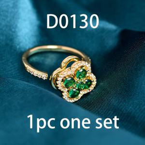 TEMU 세련된 네잎 클로버 디자인과 정교한 지르코니아 스톤이 특징인 금도금 회전 반지입니다. 어버이날 또는 발렌타인데이 선물로 완벽하며, 휴가 또는 파티에 착용하기에 적합한 이 주얼리 선물입니다.