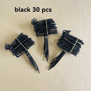 TEMU 30개 그리드 패널 후크, 다목적 디스플레이 랙 후크, 홈 액세서리 및 귀걸이 헤어악세사리 보관용, 슈퍼마켓 선반 및 제품 정리, 수공예 전시회, 차고용 걸이 및 보관|귀걸이