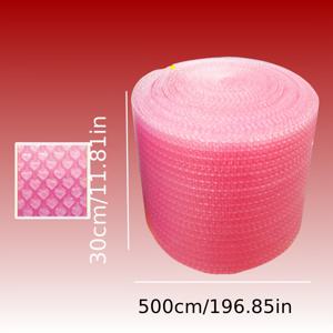 TEMU 장미빛 하트 버블랩 충전재, 충격방지 인플레이터블 쿠션 포장 필름 (선물용)