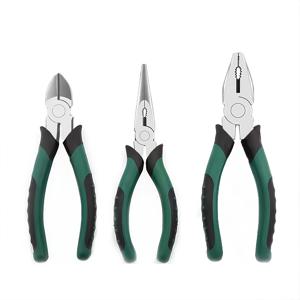 TEMU 3피스 호랑이 핸들 플라이어 세트, 와이어 커터 & 사선형 이빨/스트리핑 플라이어 포함 - 실내외 수리용 다기능 공구, 산업용 플라이어 세트, 전문가급 도구, 인체공학적 그립, 미끄럼방지 손잡이, 정밀 엔지니어링, 와이어 플라이어, 수동 공구 키트, 자동차 정비사·전기 작업에 최적