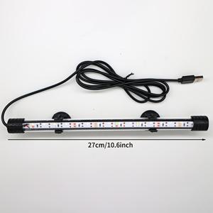 TEMU USB 저전압 수중 어항 조명, 2열 어항 향상, 수생 장식 및 조명에 적합, 배터리 없음, 어항용 물고기 조명, 물고기 조명, 어항용 물고기 조명, 수족관조명 led, 어항용품, 어항 led조명 램프, 수족관등, 해수조명, 어항조명 인테리어, 어항 램프, 식물등