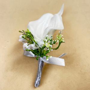 TEMU 1개/6개 웨딩 용품 신랑과 빗자루 웨딩 파티 연회 코사지 드레스 브로치 창의적인 새로운 유럽 연회 고급 코사지, 정장 행사 브로치, 연회 이벤트 코사지, 플로럴 핀, 신랑 , 고급 플로럴 디자인, 민트 잎 꽃, 수제 외관, 플로럴 피스