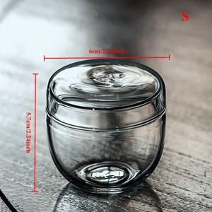 TEMU 랜드스케이프 유리 화병 - 녹색 식물용 작은 둥근 유리병, 재미있는 테라리움 용기