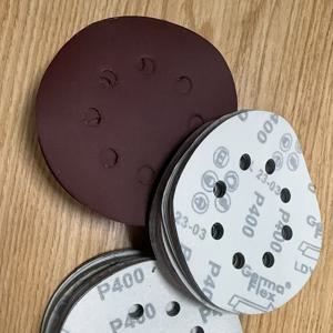 TEMU 100개 5인치 연마 디스크, 60/80/120/180/240/320/400/600/800/1000 그릿, 그릿 후크 & 루프 샌드페이퍼, 랜덤 오비탈 샌더 & 테이블탑 그라인더용 - 목재, 금속, 다용도 도구 디자인, 내구성 있는 연마 디스크