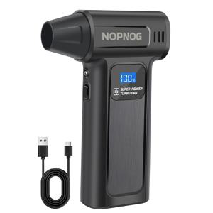 TEMU 터보 블로워 제트 팬 전기 에어 더스터 제트 팬 140000RPM 터보 블로워-3단계 기어 차량 눈 제거 및 청소 팬 휴대용 Type-C 충전 포트 액세서리, 눈 청소/차량/컴퓨터/야외 캠핑용, 휴대성 강력한 바람 세기|차량용선풍기|캠핑선풍기|캠핑용품