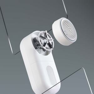 TEMU 샤오미 전기 핸드헬드 패브릭 쉐이버 및 린트 리무버 - USB 전원 휴대용 옷, 스웨터, 가구 클리너, 대형 2인치 면도 헤드, 섬세한 옷, 카펫, 업홀스터리용 컴팩트 디자인 - 화이트, 카펫 유지보수, 슬릭 그루밍 도구, 내구성 있는 구조, 홈 클리너, 린트 리무버, 전기 린트 쉐이버, 옷 털 제거기