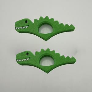 TEMU 2개 공룡 엄지 북마크 - 녹색 공룡 디자인, 내구성 있는 PP 소재, 책 애호가, 교사, 학생을 위한 휴대용 페이지 분리기 - 이상적인 독서 액세서리 및 책 애호가를 위한 선물, 공룡 방 장식