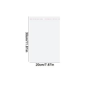 TEMU 35/70개 투명 접착식 OPP 플라스틱 셀로판 선물 봉투, 둥근 모서리 & 걸이 탭 - 재사용 가능한 방진 & 방사 보관 봉투, 다양한 사이즈 (S/M/L/XL) - 머리핀, 문구류, 매장 용품, 소매 포장용 - 내구성 있고 안전한 밀봉, 쉽게 붙이고 떼기 (접착제 없음) - 투명 보호 포장, 무코팅 소재, 소형부터 대형 품목까지 이상적, 다기능