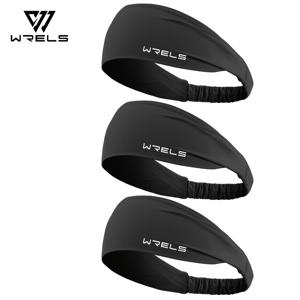 TEMU 3개 세트 WRELS 남녀공용 빠른 건조 와이드 헤어밴드 & 타이 - 땀 흡수 탄성 스포츠 헤어밴드 (화환 로고 디자인, 블랙, 화이트, 그레이) - 요가, 헬스, 하이킹, 러닝, 수영용 경량 올시즌 피트니스|스포츠헤어밴드