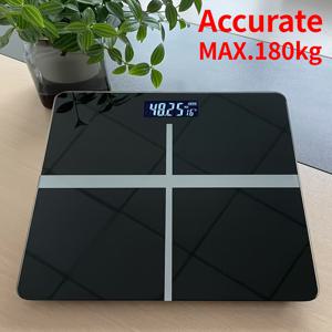 TEMU 400파운드 용량 대형 플랫폼 디지털 체중계, 고정밀 전자 욕실 체중계, HD 디스플레이 & 온도 센서, 헤비 듀티 등급 체질량지수(BMI) 측정, 넓은 표면, 홈짐, 침대 옆, 상업용에 적합 - 쉽게 읽을 수 있는 대형 스크린, 내구성 있는 구조, kg/lbs 단위 전환 가능, 스마트 체중계