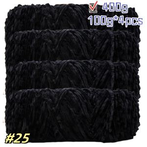 TEMU 4개 세트 럭셔리 쉐닐 실 - 부드러운 벨벳 와이어, 뜨개질 & 코바늘에 적합 - 4가지 색상 (///) - 스웨터, 스카프, 모자, 인형, 가방용 풍부한 질감 - 초보자 친화적 핸드크래프트 & 거친 실 감기