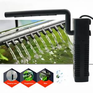 TEMU 수족관 필터 어항 필터 강력한 잠수식 거북이 물 필터 초저소음 생화학 스펀지 필터