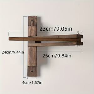 TEMU 산업용 벽등 브래킷 - 조절 가능한 조명 고정 장치, 책상, 책장, 침실, 거실에 적합 - 테이블 램프 및 펜던트 조명과 호환, 배선 불필요, 쉬운 설치, 거실/책장 조명, 클래식 디자인, 견고한 구조, 다기능 행거, 홈 데코 필수품, 크리스마스 장식, 2025년 최고의 크리스마스 선물|책장|식탁조명