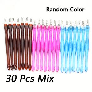 TEMU 손과 발의 죽은 피부 관리를 위한 30가지 전문가용 도구 (미끄럼 방지 손잡이 디자인) - 가정용 매니큐어 및 살롱을 위한 필수 케어 키트.|네일재료