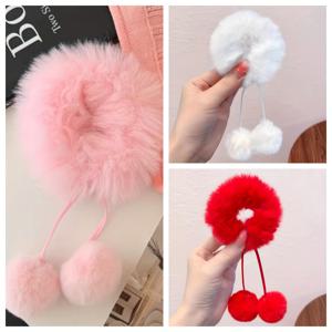 TEMU 여성용 컬러풀 플러시 헤어밴드 3pcs, 탄력 있는 헤어밴드, 포니테일 클립, 데일리 심플 헤어 스타일링 액세서리, 모든 헤어 타입에 적합, 포니테일 홀더, 헤어 액세서리, 탄력 있는 헤어밴드, 심플 디자인, 부드러운 탄성 밴드, 신축성 있는 헤어 타이, 장식용 헤어밴드, 멀티팩 헤어 타이, 그녀를 위한 선물, 여성용 헤어밴드