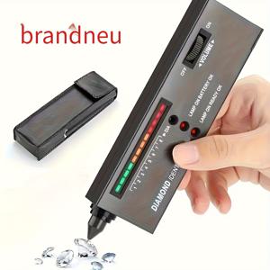 TEMU 전문 주얼리 테스터 펜 | 감지기 & 인조 옥 경도 테스터, 고정밀 열전도율 측정기, 인조 옥/ 진위 확인 휴대용 식별 도구