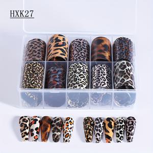 TEMU 10장/박스 프린트 네일 아트 전사지, 별이 빛나는 하늘 디자인, 가을 겨울 레트로 프린트 네일 포일 스티커, DIY 네일 데칼 네일 아트 장식, 우아한 여성용 네일 소품