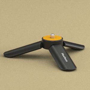 TEMU MINIFOCUS 미니 삼각대 - DJI Poet 3/2/Action 2/3/4/OM 6/5/4/OSMO Mobile 3/GoPro용 - 경량 ABS 스태빌라이저 짐벌 & 삼각대, 컴팩트 데스크탑 블로깅 카메라 시스템, 스마트폰용 안정적인 휴대폰 홀더 (블랙)