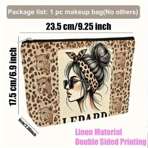 TEMU 코스메틱 파우치 1개, 패턴 스타일리시 디자인 메이크업 파우치, 클러치, 화장품 파우치, 펜 케이스, 선물용 가방, 어머니, 딸, 베스트 프렌드, 선생님을 위한 필수 아이템, 졸업, 웨딩 시즌 및 휴일에 이상적