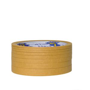 TEMU 브라운 마스킹 테이프 8롤 세트 - 2mm~10mm X 25m 범위, 네일 아트, 페인팅, 스프레이 페인팅, 패션 디자인, 패턴 제작 및 다양한 공예 프로젝트에 적합.