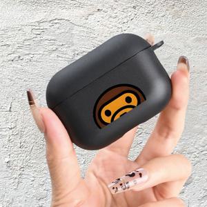 TEMU 트렌디한 새로운 충격방지 무선 이어폰 케이스, 원숭이 머리 패턴, for 4/for 3/for 2/for PRO 2/for PRO 호환 - 친구, 가족, , 남자친구를 위한 선물 아이디어